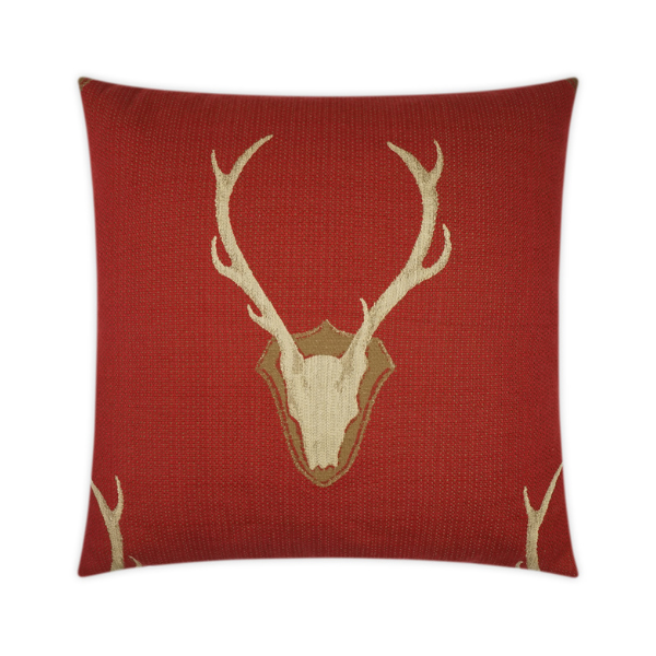 Buck Embroidered Pillows