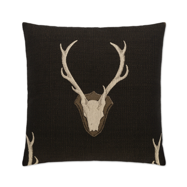 Buck Embroidered Pillows