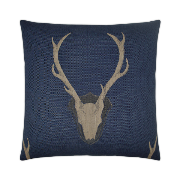 Buck Embroidered Pillows