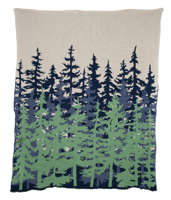 Tree Line Indoor/Outdoor Throw