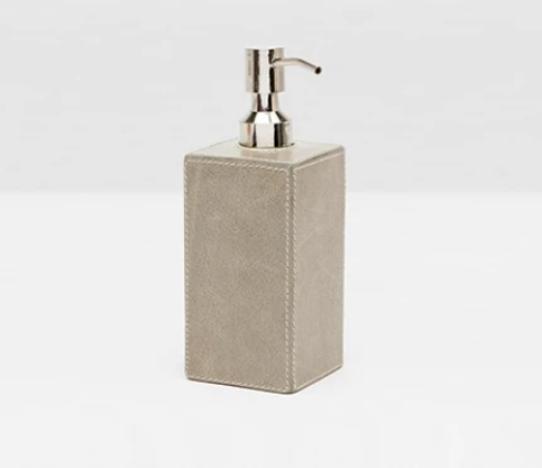 Stitched Leather Bath Collection