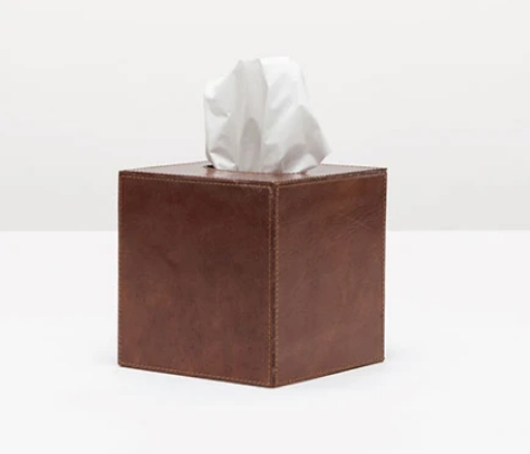 Stitched Leather Bath Collection