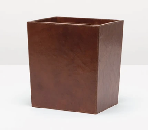 Stitched Leather Bath Collection