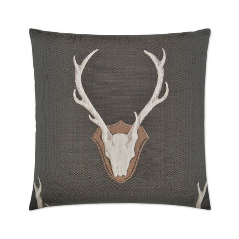 Buck Embroidered Pillows