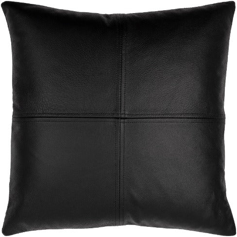 Cross Stitched Leather Pillows