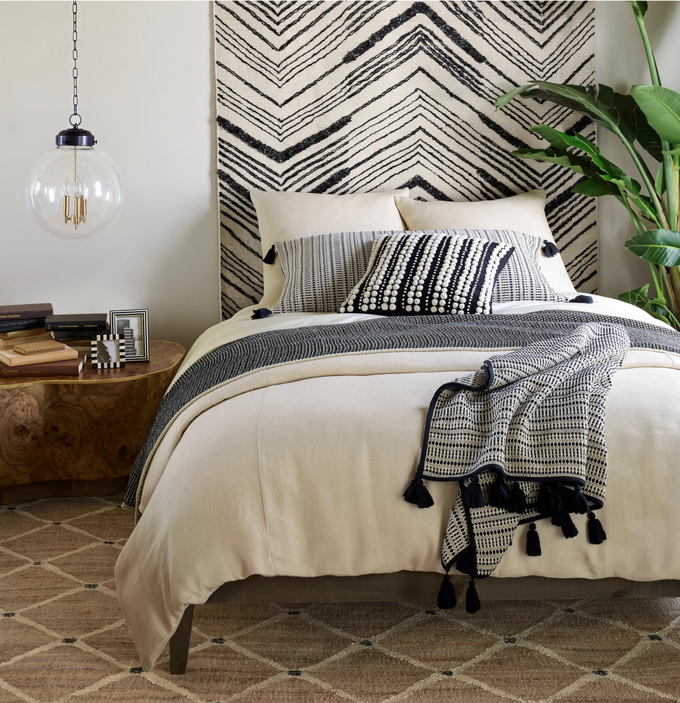 Lattice Woven Jute Rug