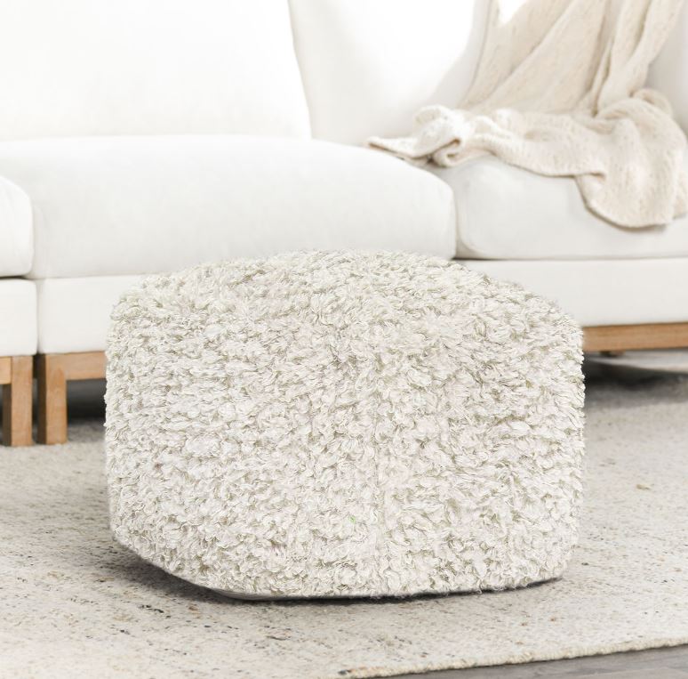 Curly Pouf