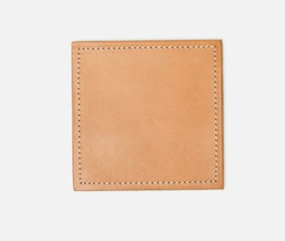 Leather Coasters - Set of 4