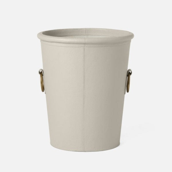 Leather Wastebasket