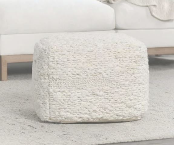 Wool Pouf