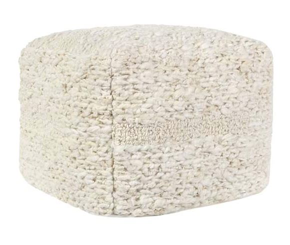 Wool Pouf