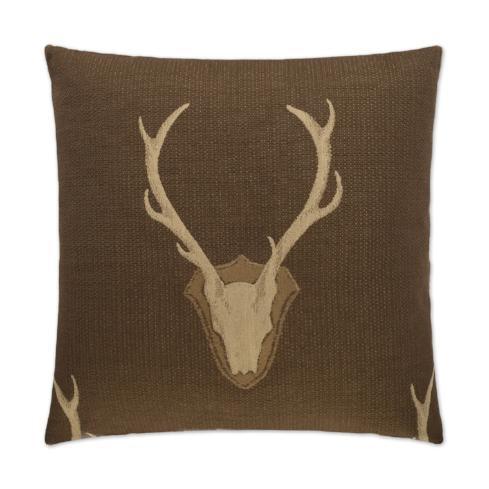 Buck Embroidered Pillows