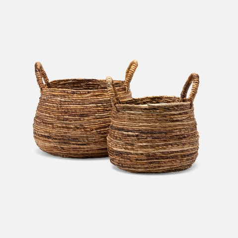 Banana Bark Basket - Set of 2