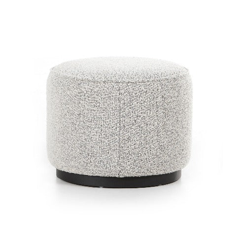 Boucle Round Ottomans