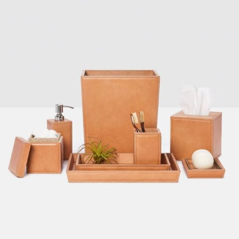 Leather Bath Collection