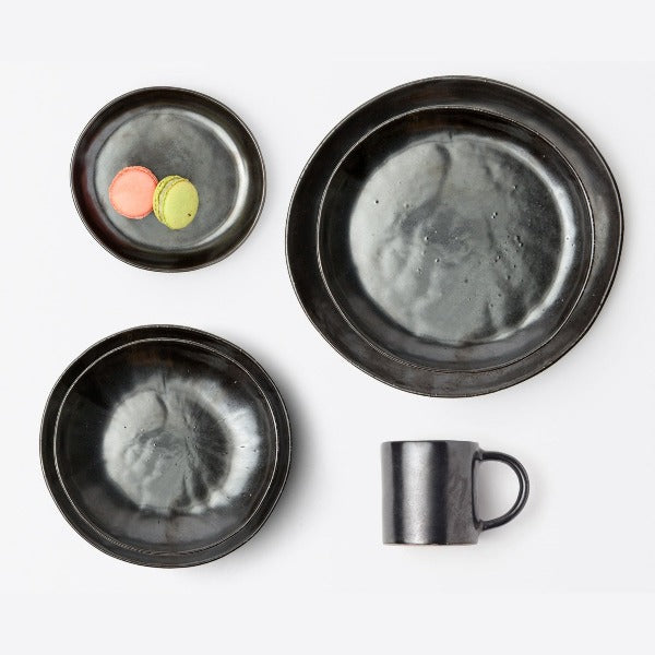 Black Glazed Dinnerware