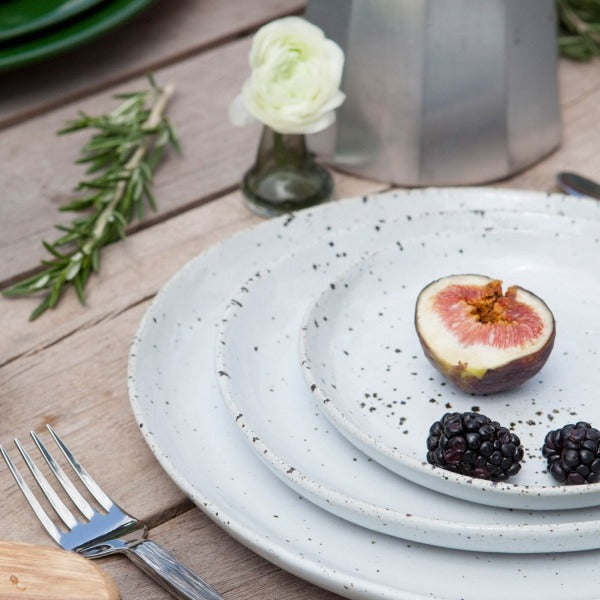 White Salt Glaze Dinnerware