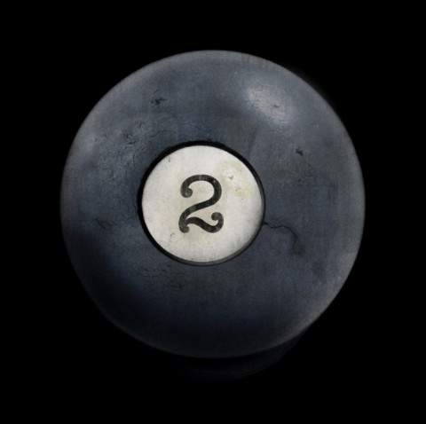 Vintage Billiard Ball Art