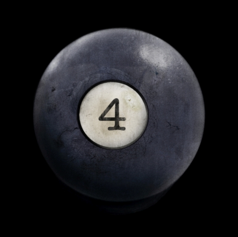 Vintage Billiard Ball Art