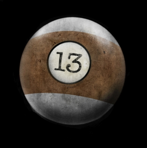 Vintage Billiard Ball Art