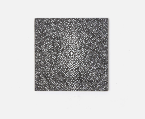 Faux Shagreen Coasters - Set of 4
