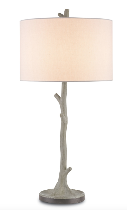 Faux Bois Table Lamp