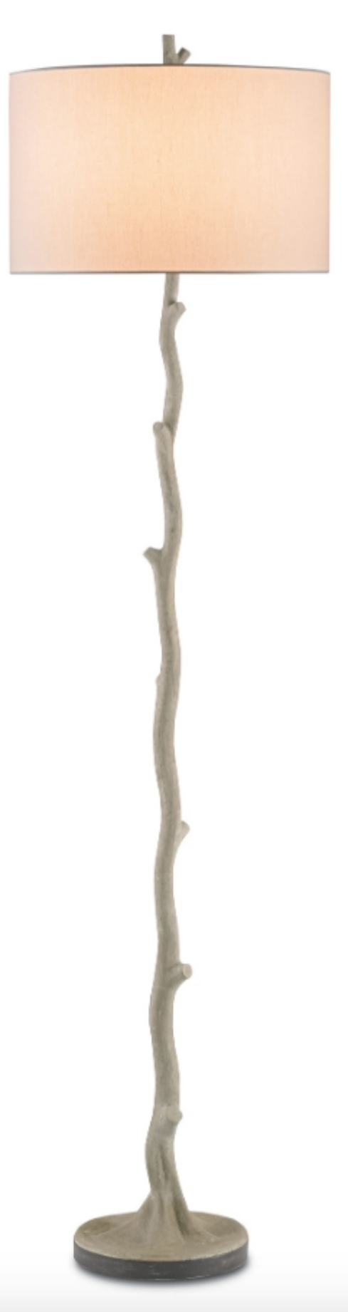 Faux Bois Floor Lamp