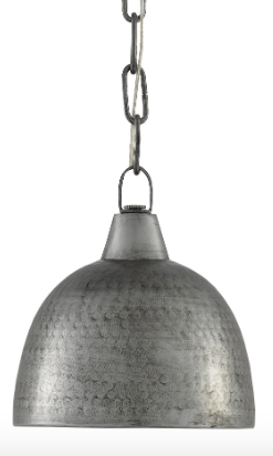 Hammered Dome Pendant