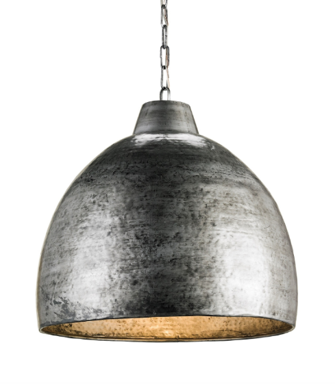 Hammered Dome Pendant