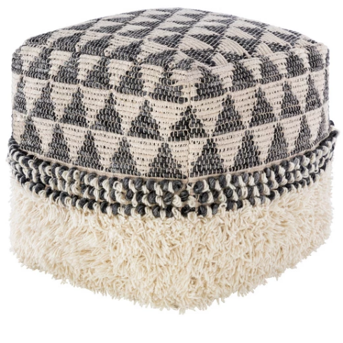 Pinnacles Fringe Pouf