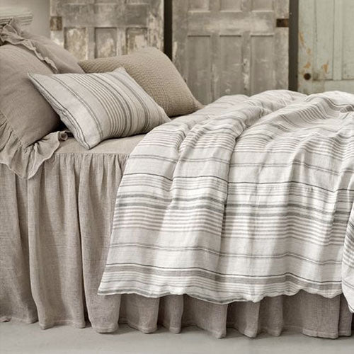 Sierra Striped Linen Duvet