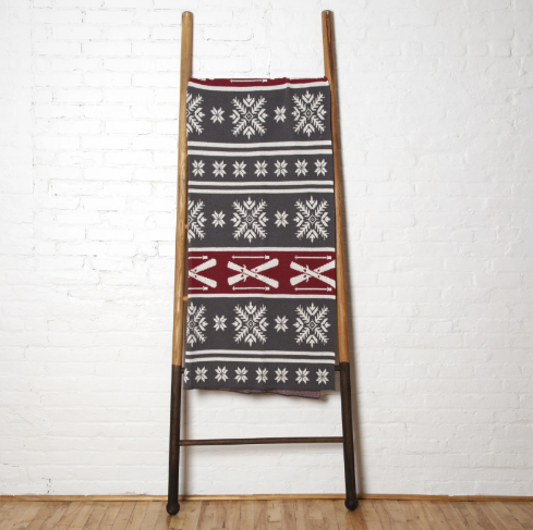 Fair Isle Ski Throw